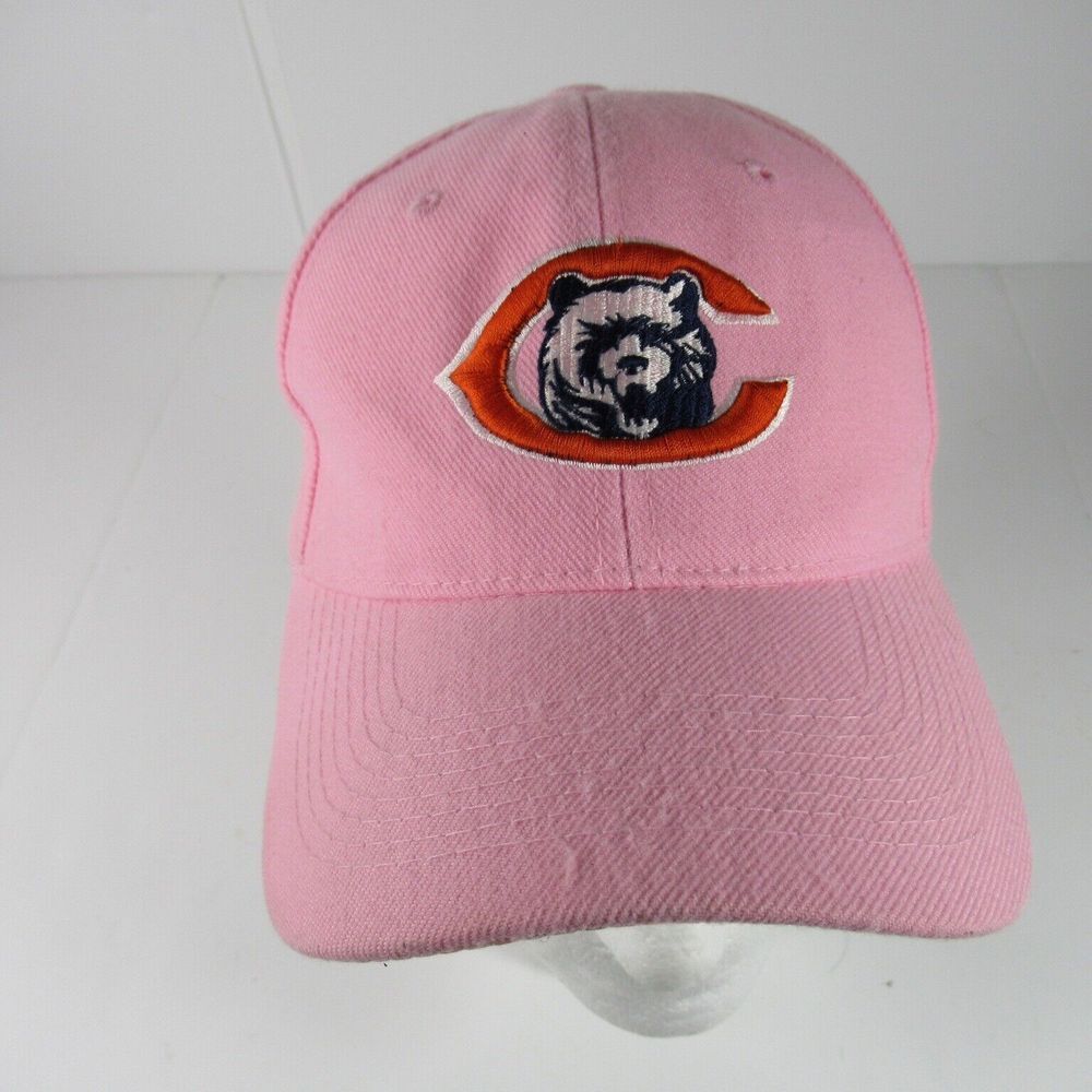 Chicago Bears Pink Baseball‎ Hat Cap Adjustable Strap